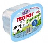 Творог Деревенский обезжиренный, м.д.ж. 1%, ТМ Полевское Творог Деревенский обезжиренный, м.д.ж. 1%, ТМ Полевское