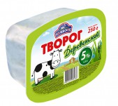 Творог Деревенский, м.д.ж. 5%, ТМ Полевское Творог Деревенский, м.д.ж. 5%, ТМ Полевское